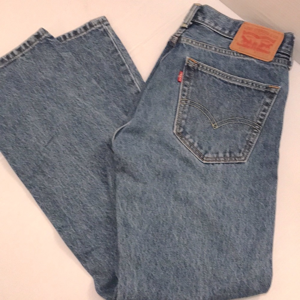 Levi Strauss & Co Men’s 505 Jeans Mens Size 35 W 32 L - Picture 7 of 8